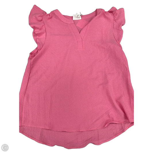 Tank Top By Andree By Unit In Pink, Size: L