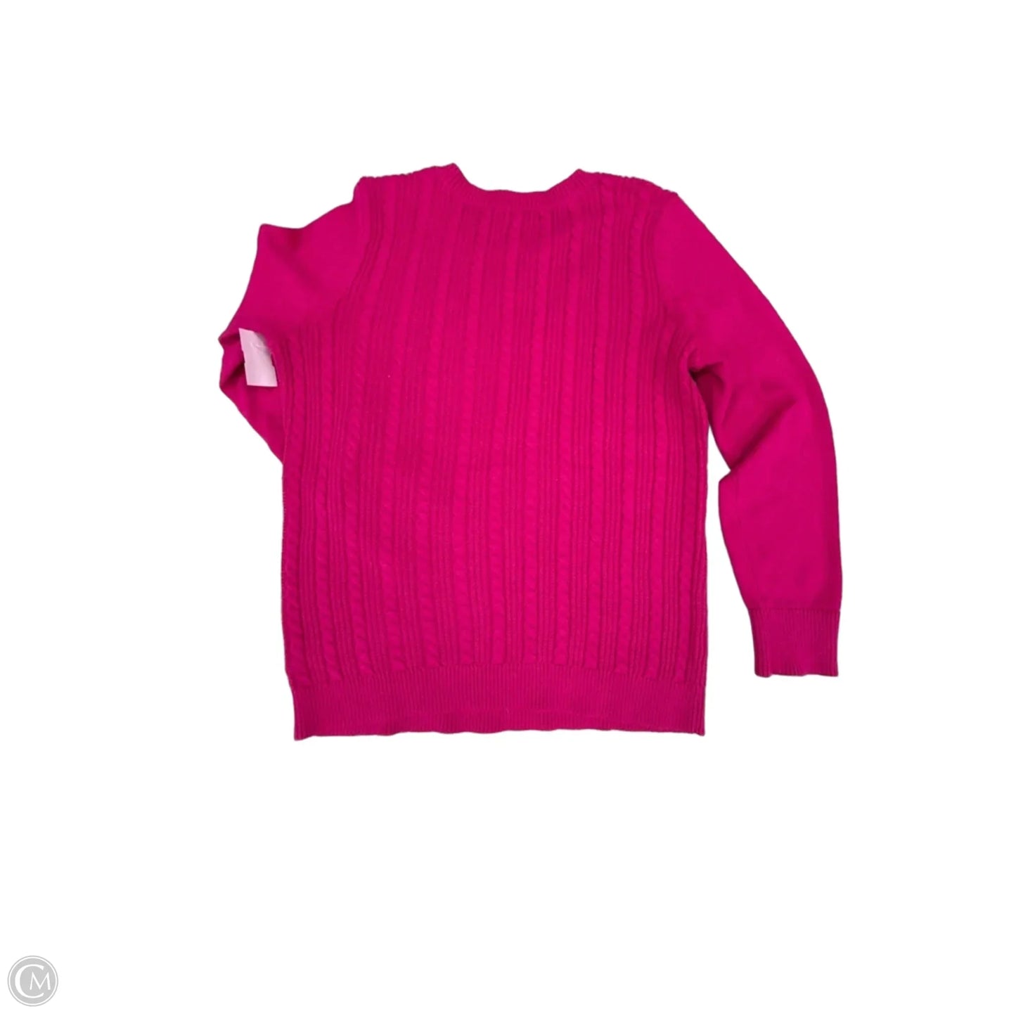 Sweater By Talbots In Pink, Size: M