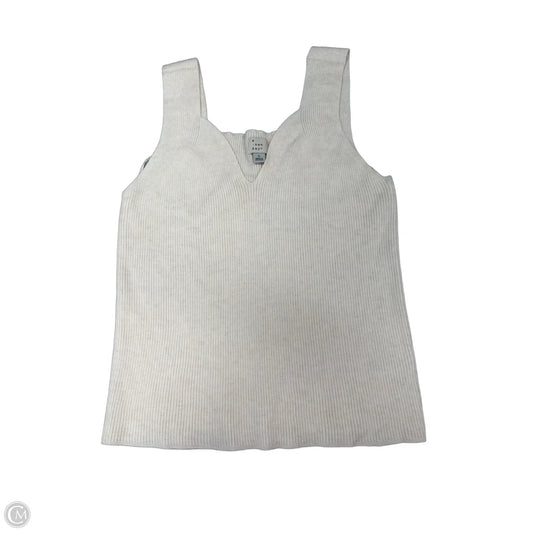 Tank Top By A New Day In Cream, Size: L
