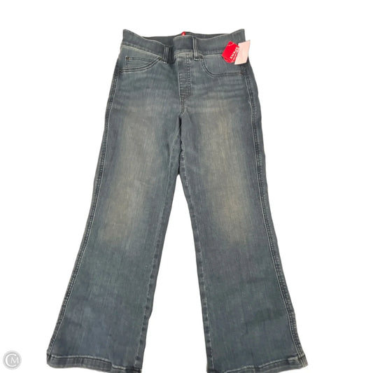 Jeans Flared By Spanx In Blue Denim, Size: 6