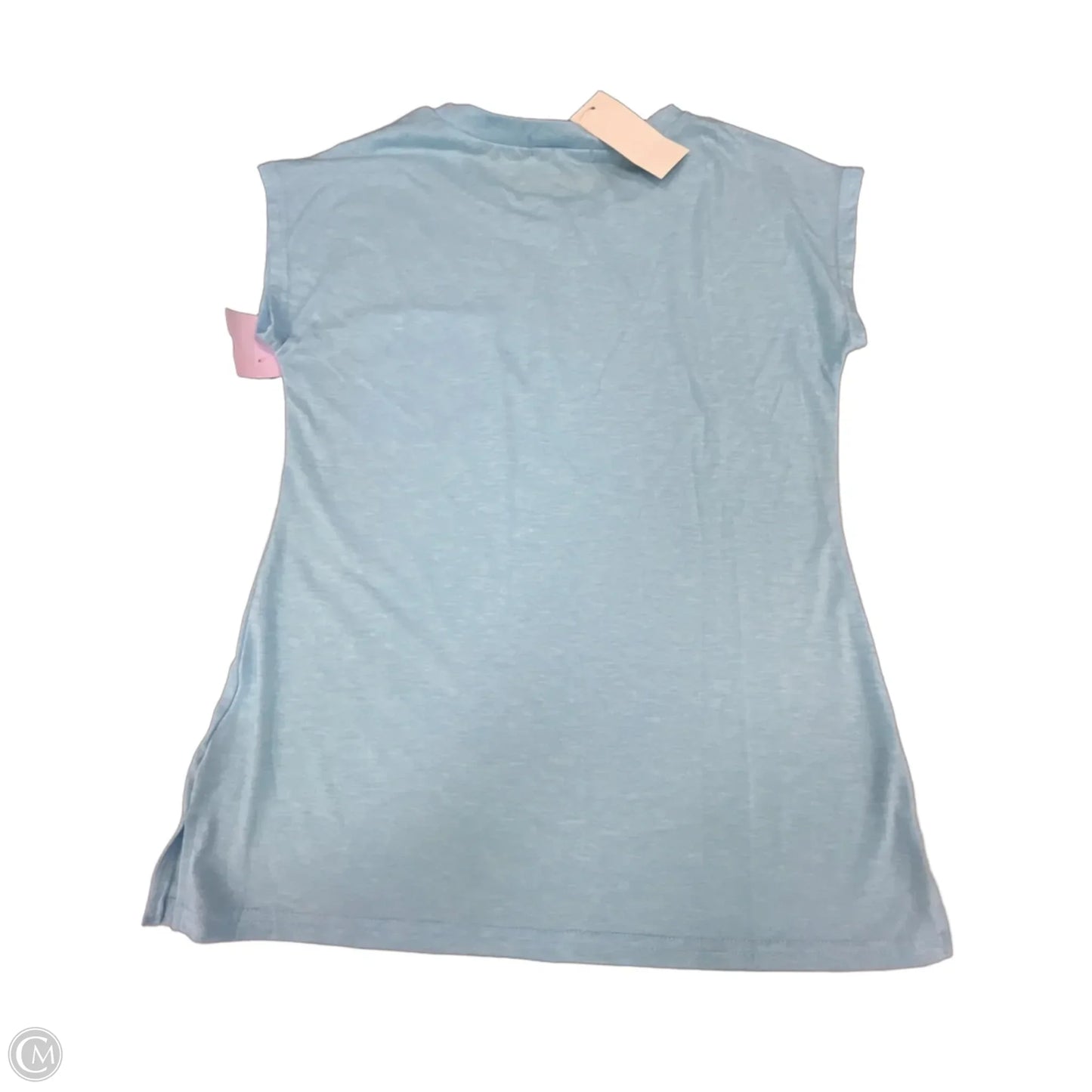 Top Short Sleeve Basic By Cmf In Blue, Size: S
