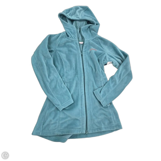 Jacket Fleece By Columbia In Teal, Size: M