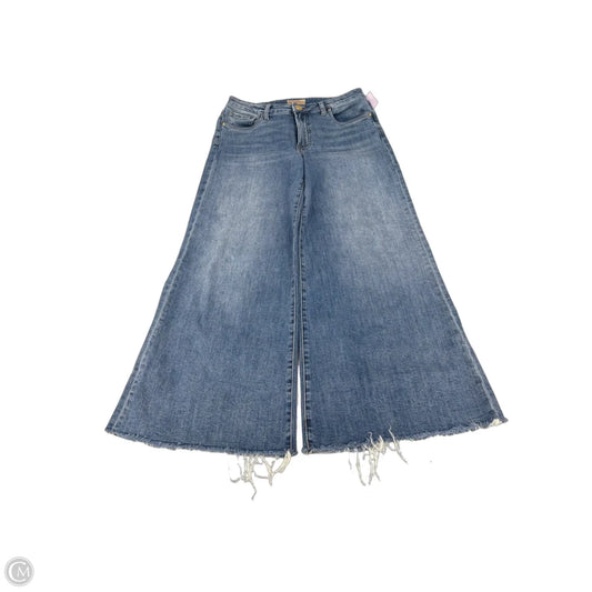 Jeans Wide Leg By Kut In Blue Denim, Size: 6