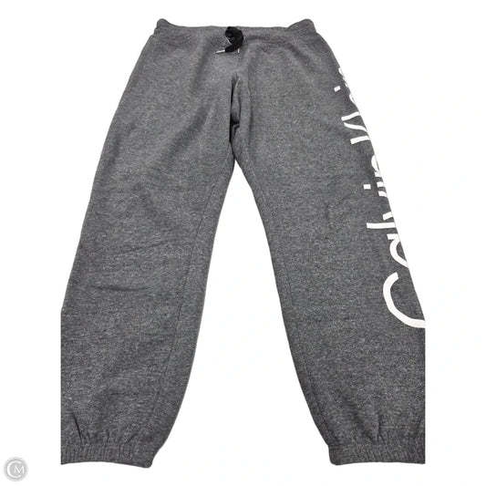 Pants Joggers By Calvin Klein Performance In Grey, Size: L