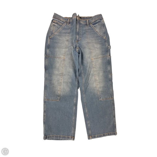 Jeans Wide Leg By Free Assembly In Blue Denim, Size: 12
