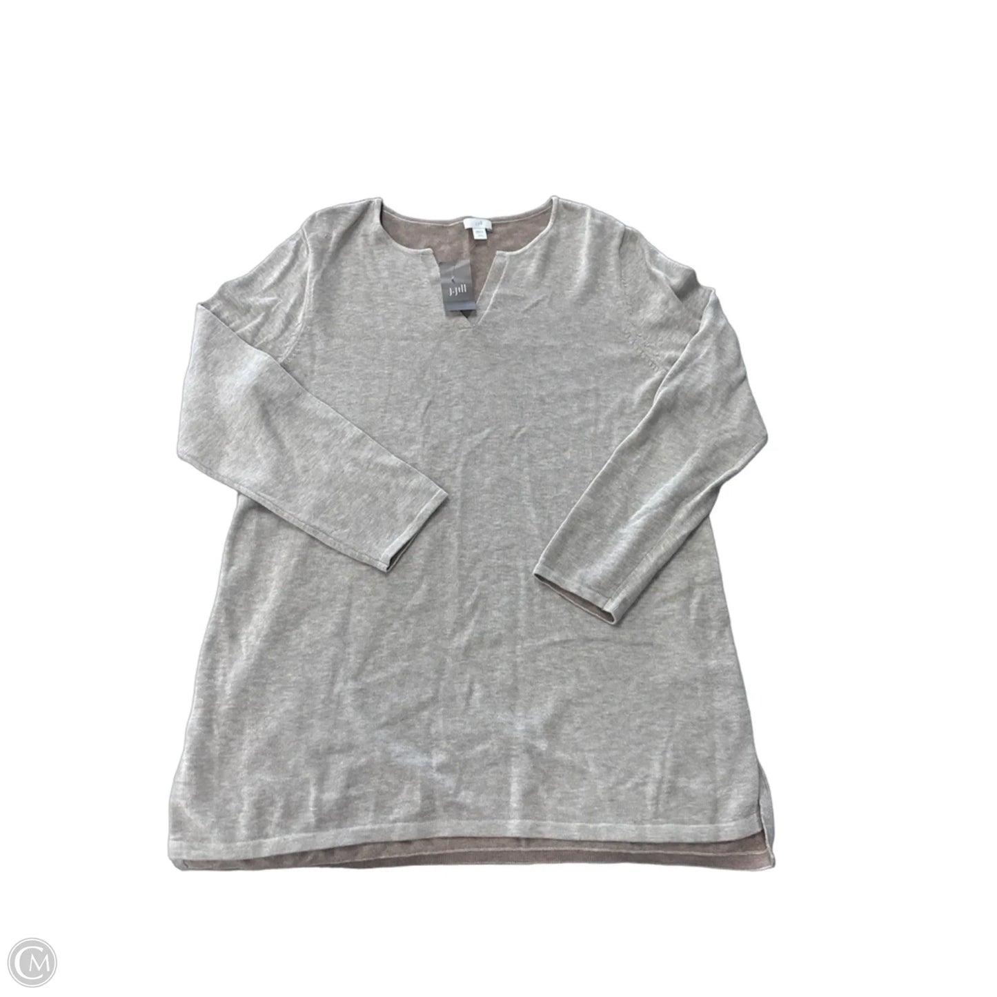 Top 3/4 Sleeve By J. Jill In Beige, Size: Lp