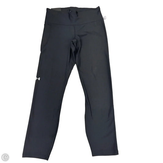 Athletic Leggings By Under Armour In Black, Size: L