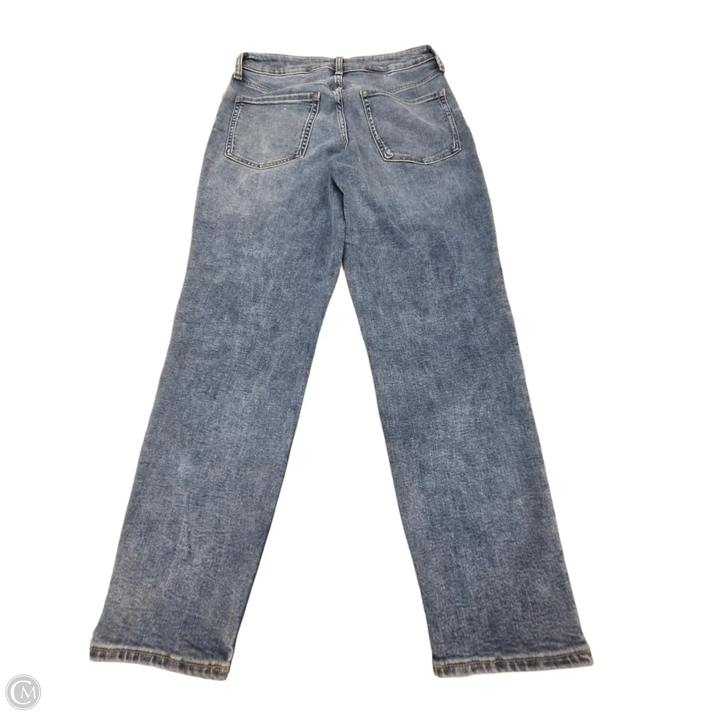 Jeans Straight By Old Navy In Blue Denim, Size: 8