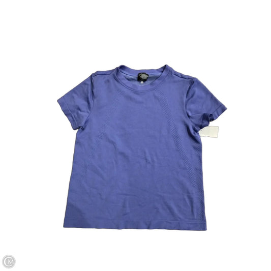 Athletic Top Short Sleeve By Spyder In Purple, Size: Xs