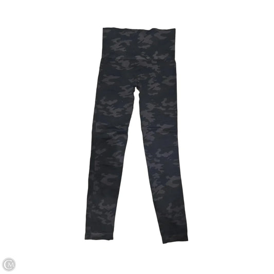Athletic Leggings By Spanx In Camouflage Print, Size: M