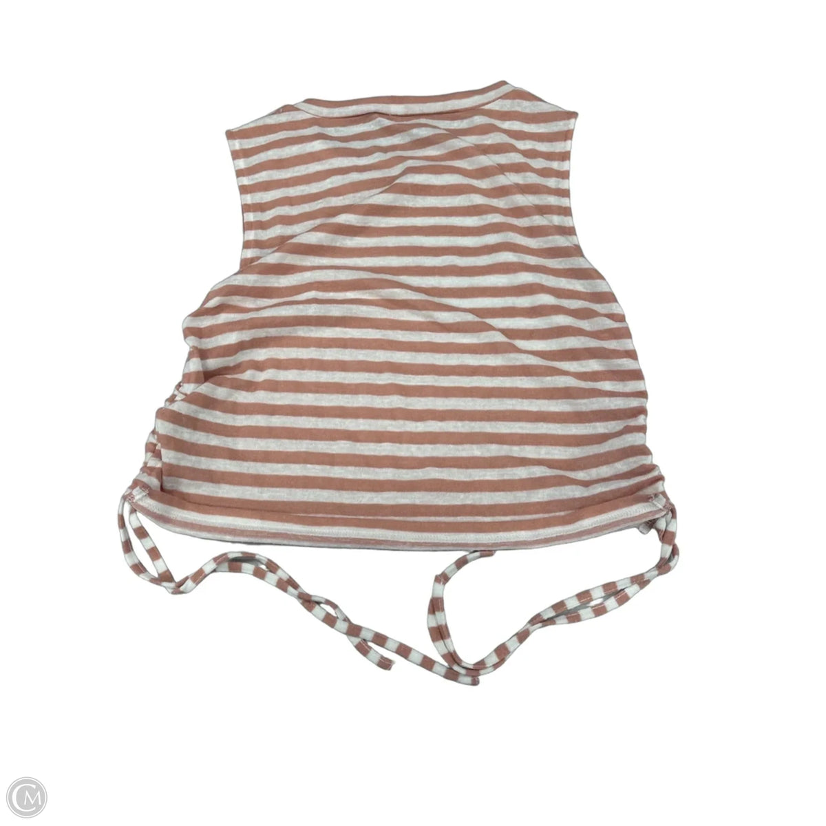 Tank Top By Hem & Thread In Striped Pattern, Size: M