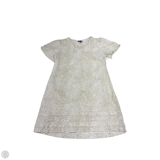 Dress Casual Short By Nicole By Nicole Miller In Animal Print, Size: L