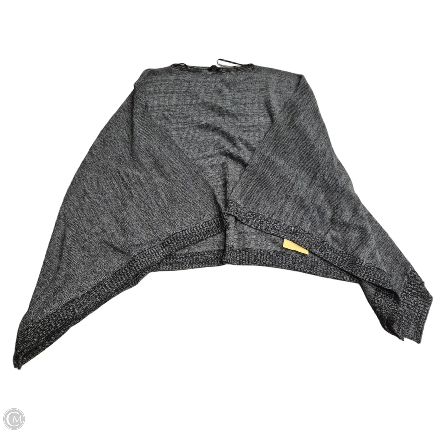 Poncho By Lululemon In Black & Grey, Size: Os