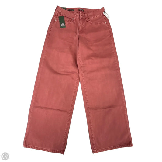 Jeans Wide Leg By Wild Fable In Red, Size: 4