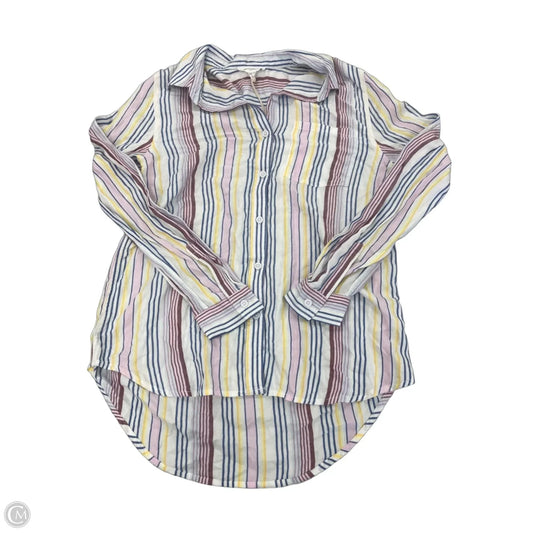 Top Long Sleeve By Beachlunchlounge In Multi-colored, Size: Xs