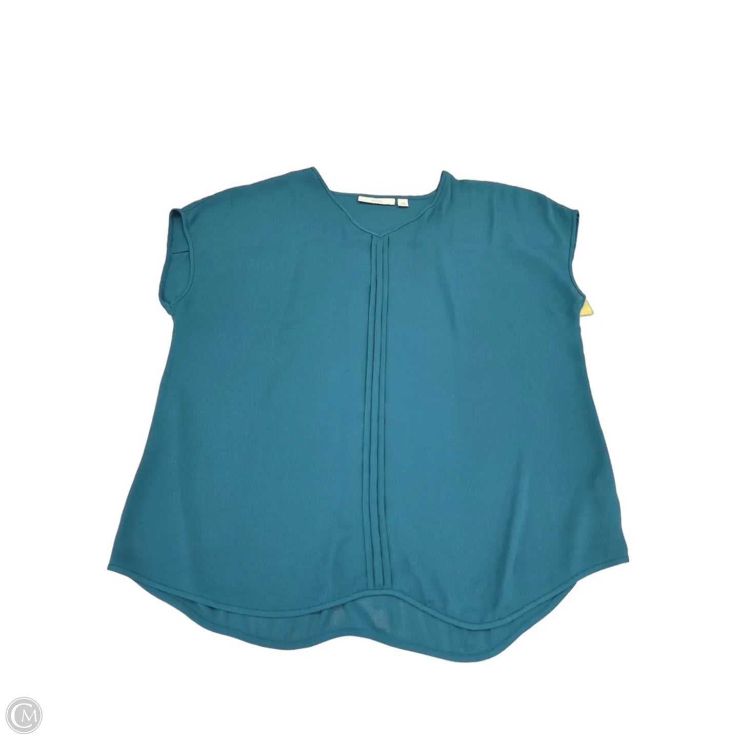 Top Sleeveless By Sejour In Teal, Size: Xxl