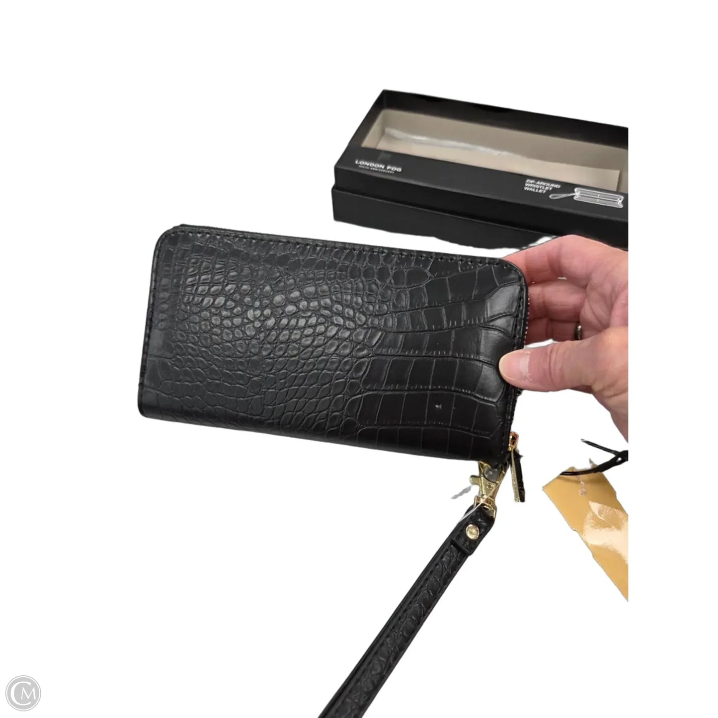 Wristlet Leather By London Fog, Size: Large