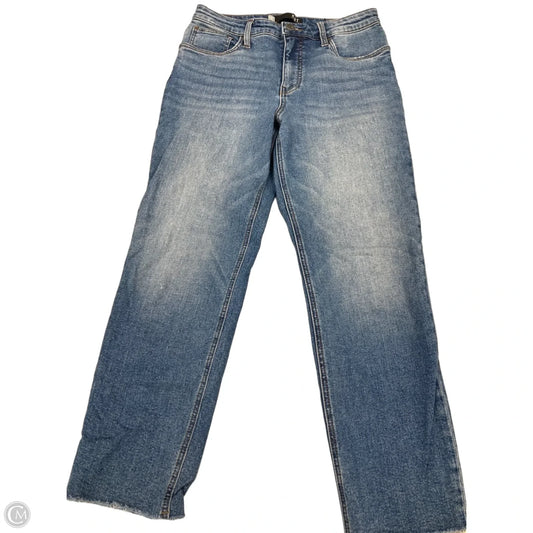 Jeans Straight By Kut In Blue Denim, Size: 6