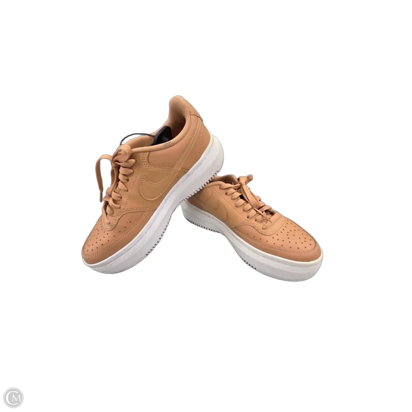 Shoes Sneakers Platform By Nike In Orange, Size: 9.5