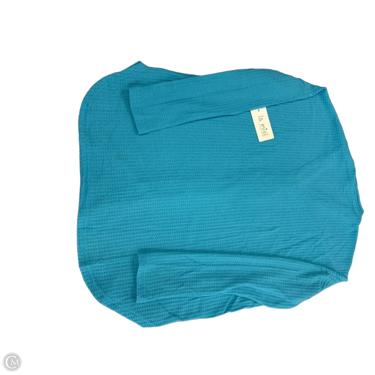 Top Long Sleeve By La Miel In Blue, Size: L