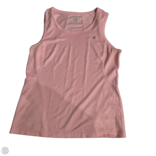 Athletic Tank Top By Champion In Pink, Size: M