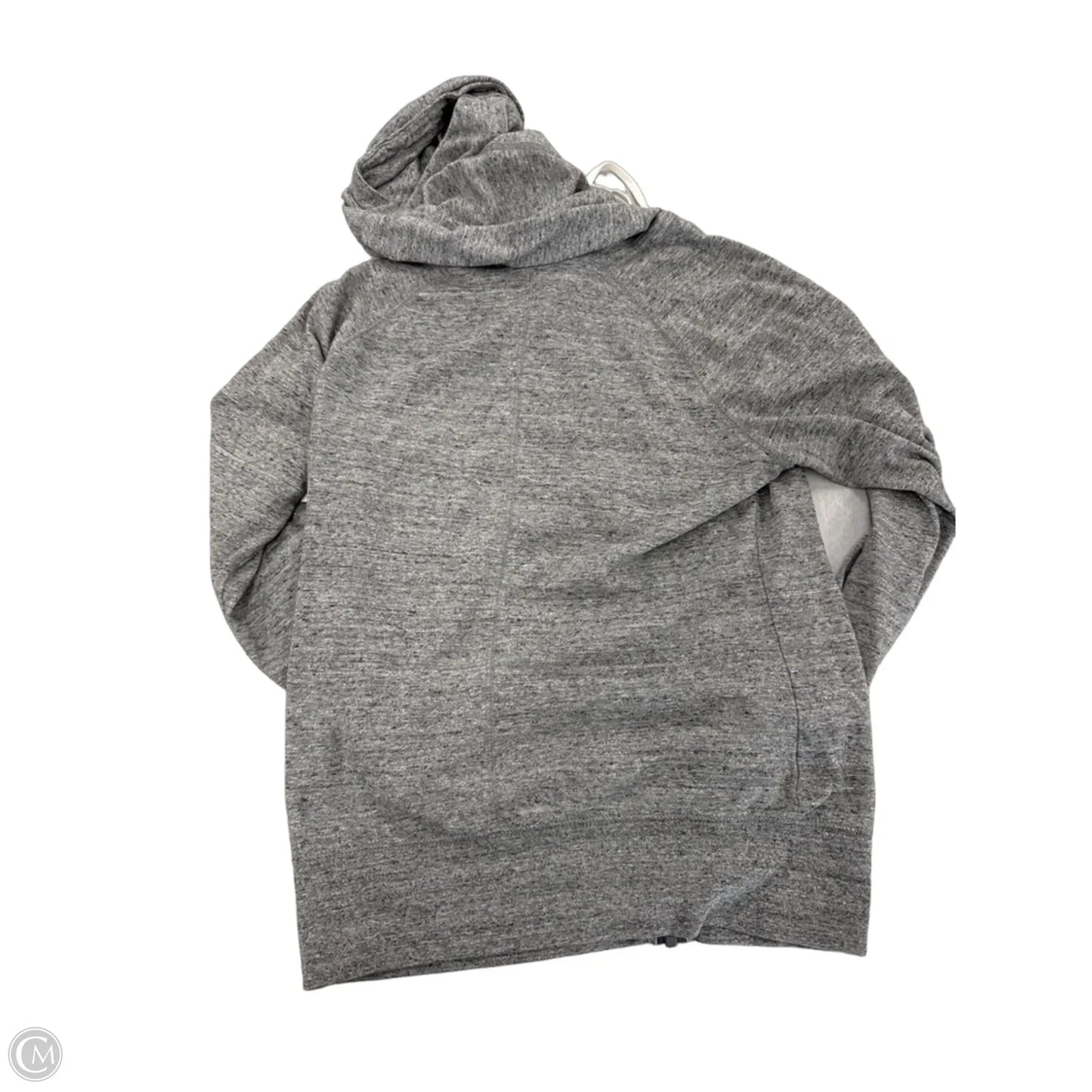 Top Long Sleeve By Nike In Grey, Size: S