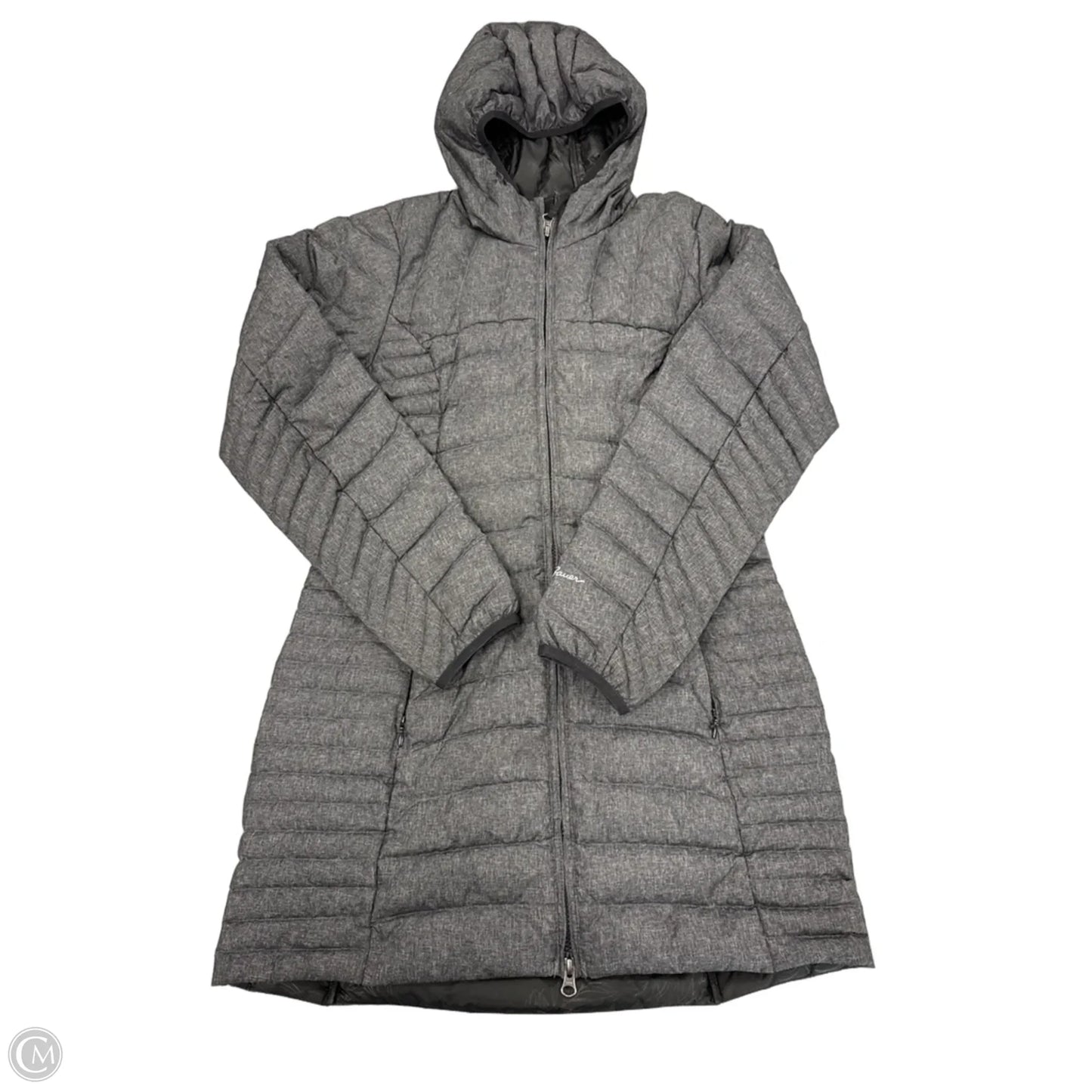 Coat Puffer & Quilted By Eddie Bauer In Grey, Size: S