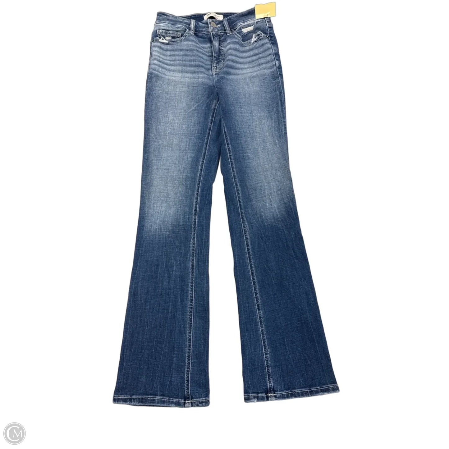 Jeans Boot Cut By Bke In Blue Denim, Size: 4