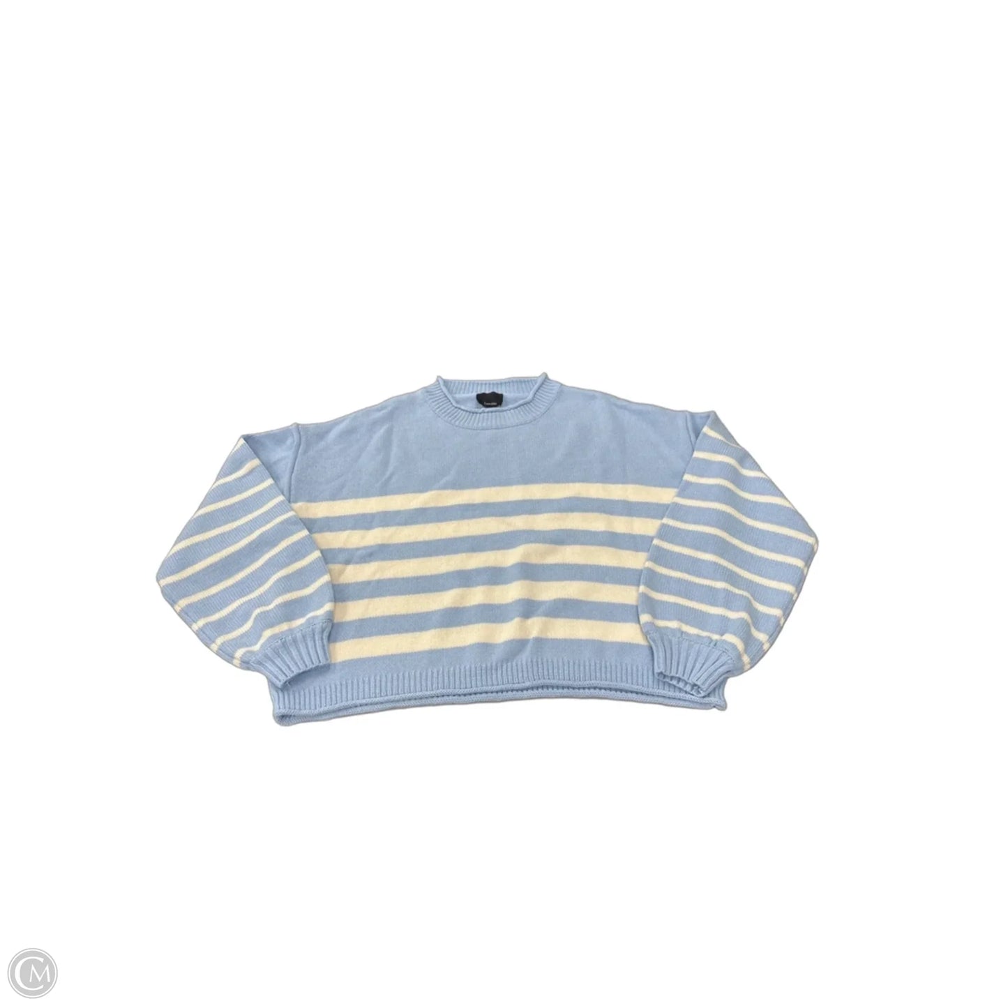 Top Long Sleeve By Lumiere In Blue, Size: L
