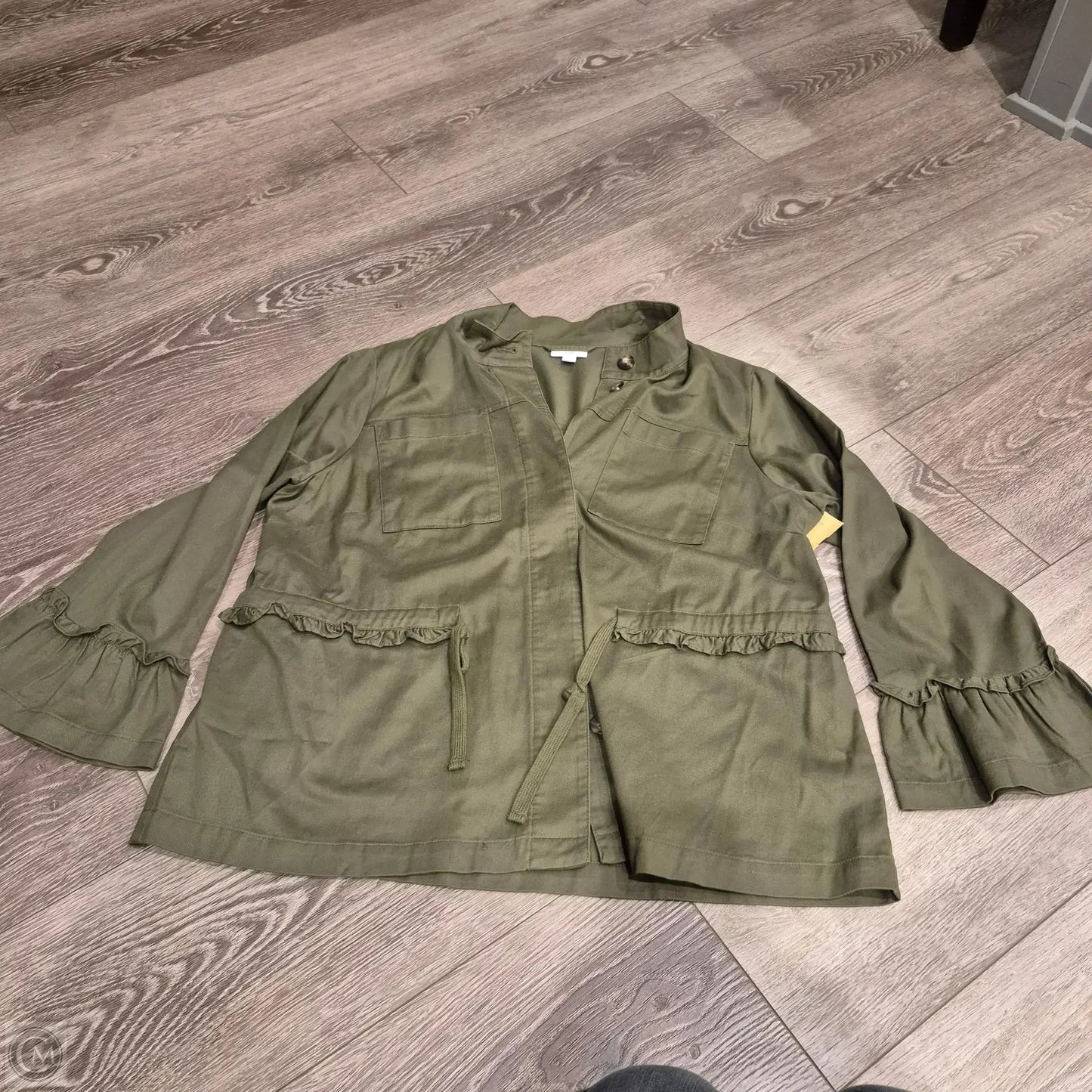 Top Long Sleeve By J. Jill In Green, Size: Xl