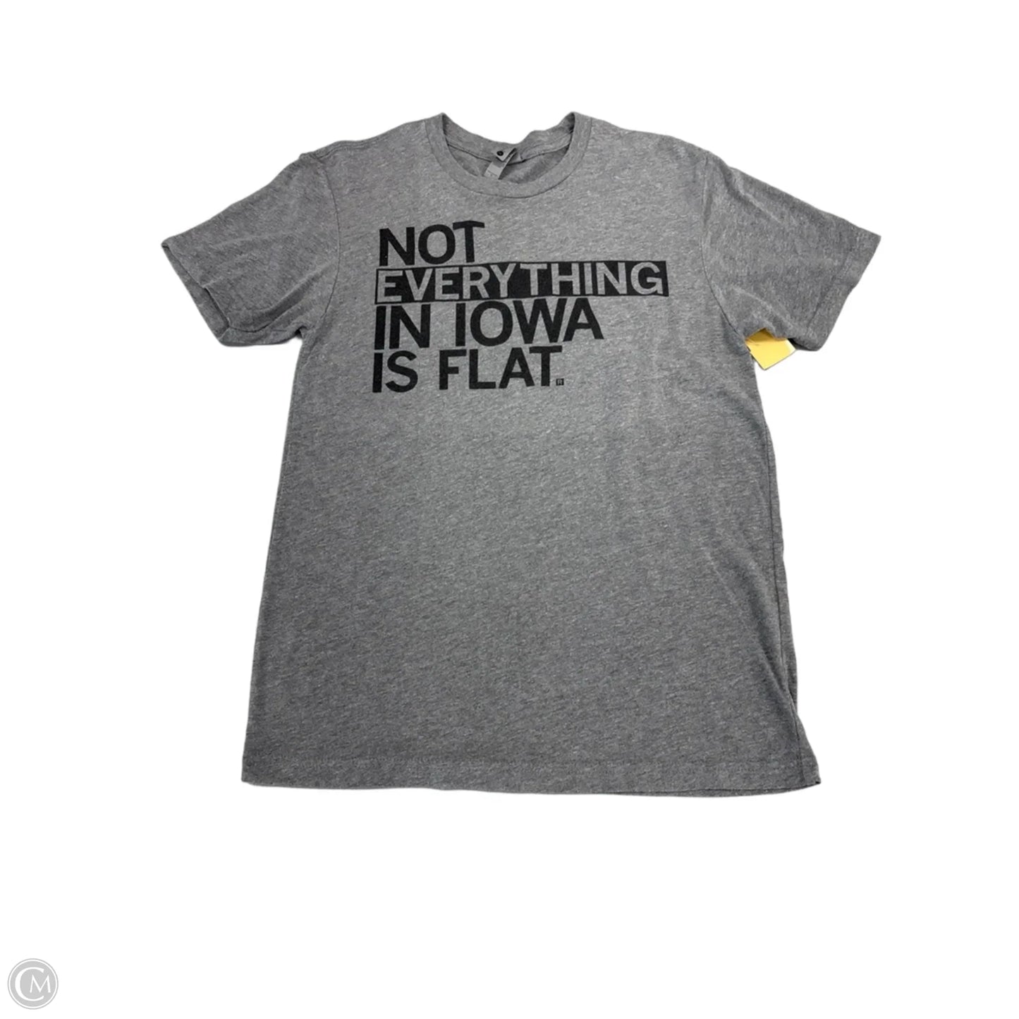 Top Short Sleeve Basic By Next Level In Grey, Size: S