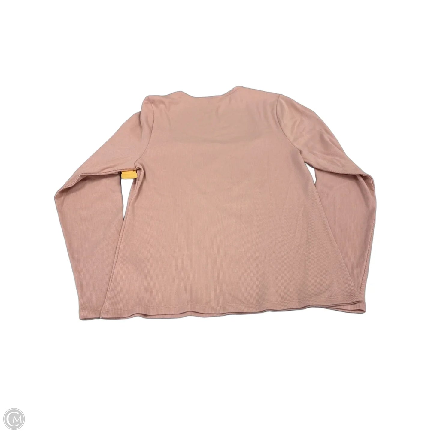 Top Long Sleeve By Old Navy In Peach, Size: Xl