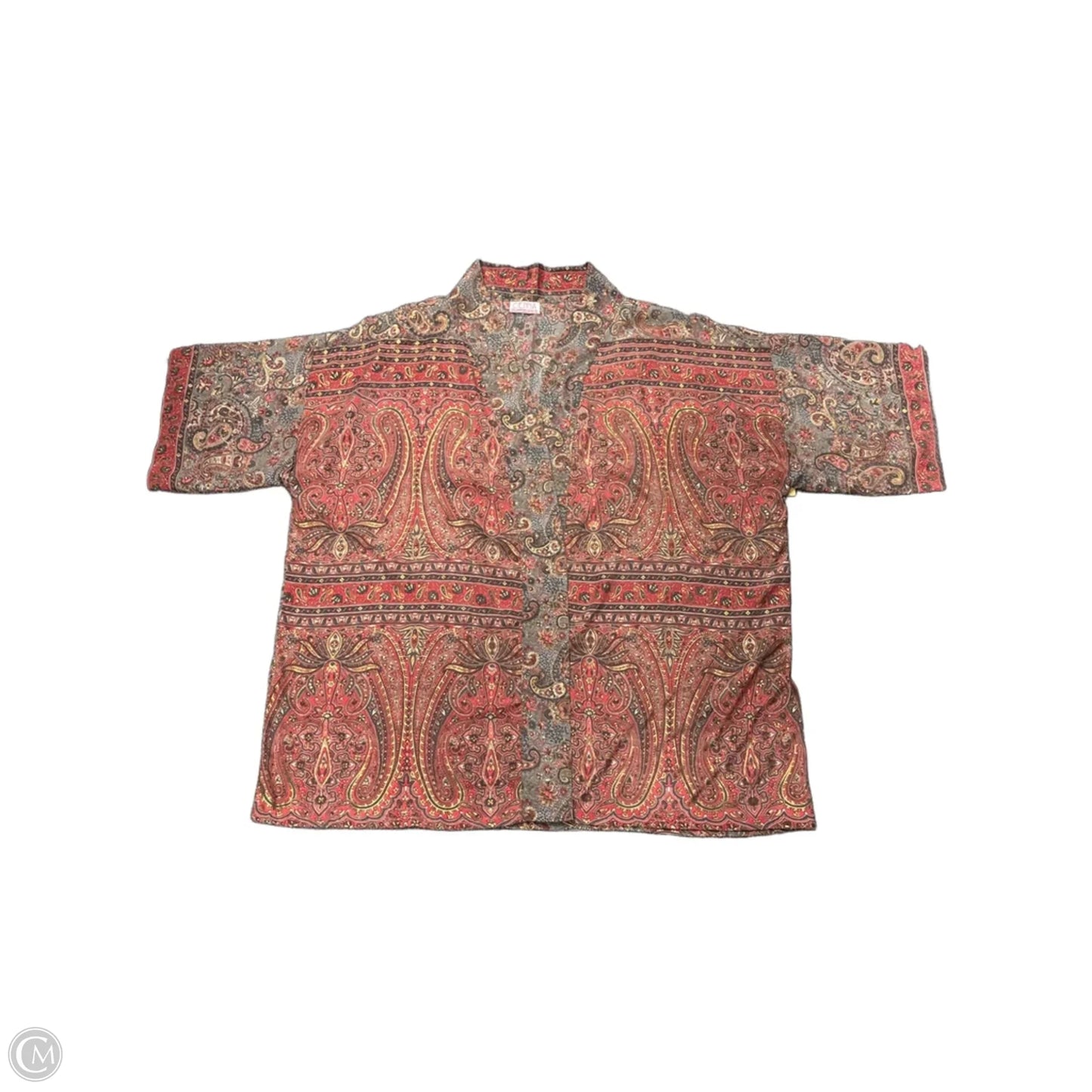 Shawl By Cme In Paisley Print, Size: Osfm