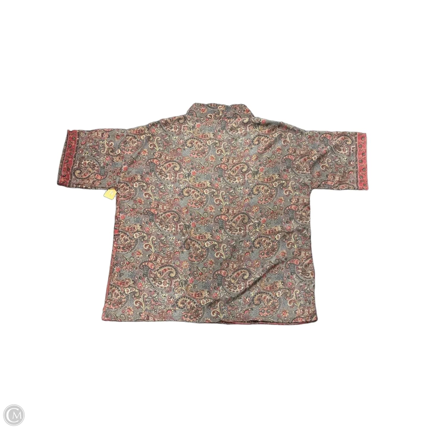 Shawl By Cme In Paisley Print, Size: Osfm