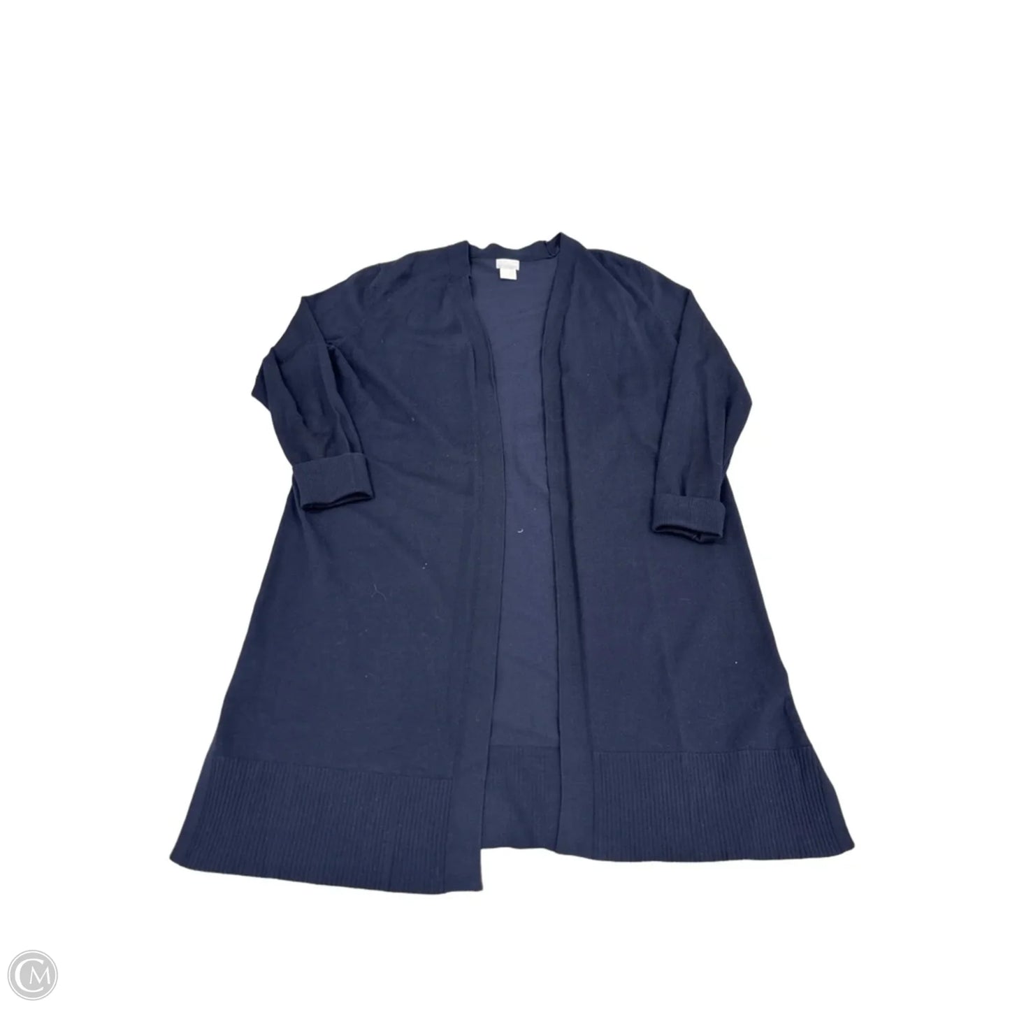 Cardigan By Chicos In Navy, Size: M