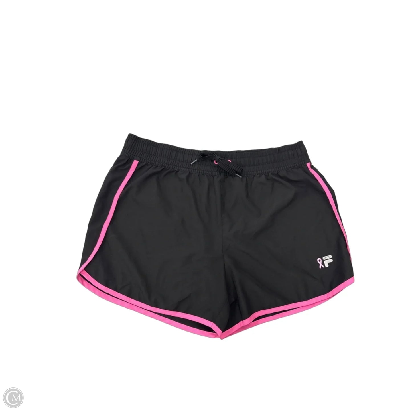 Athletic Shorts By Fila In Black, Size: M