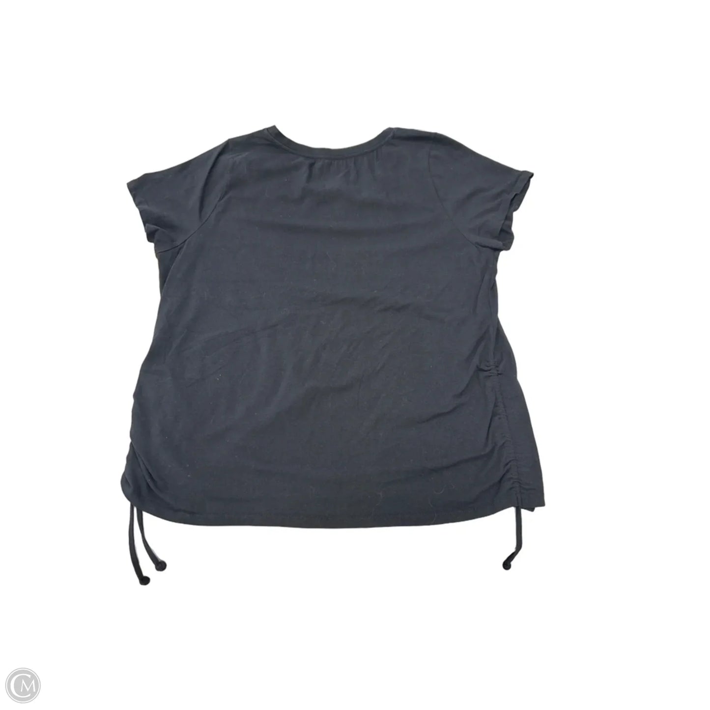 Top Short Sleeve By The Sweatshirt Project In Black, Size: 2x