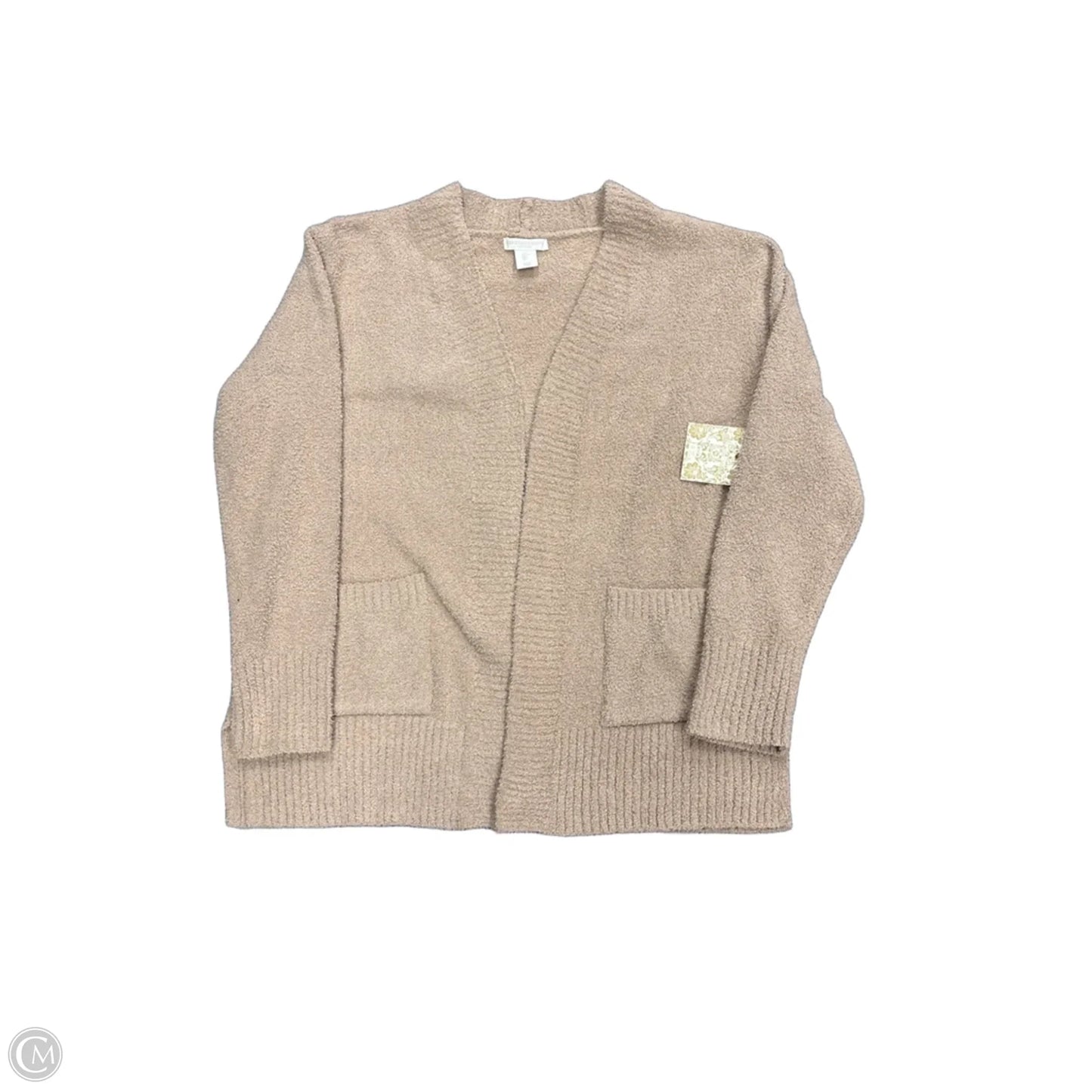 Cardigan By Christian Siriano In Tan, Size: L