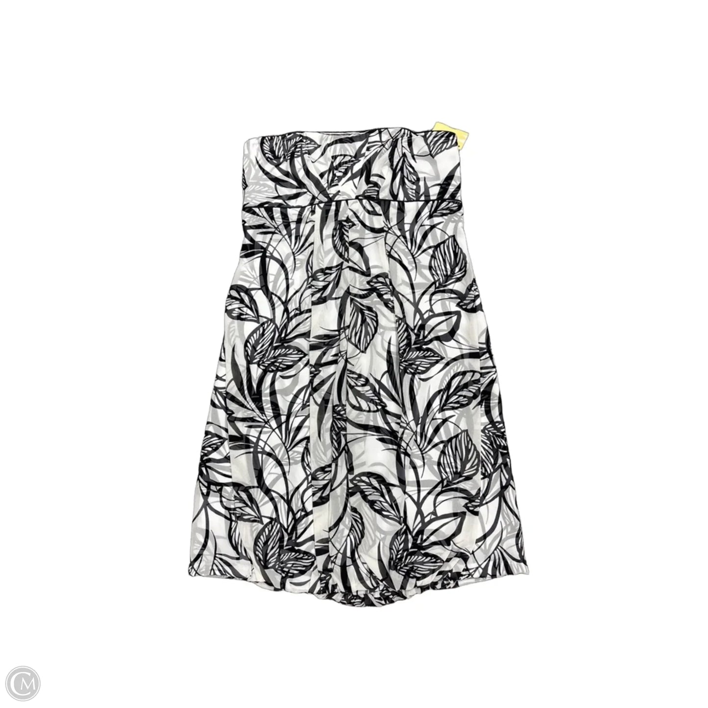 Dress Casual Short By White House Black Market In Black & White, Size: Xs