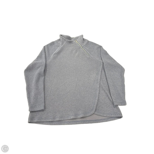 Top Long Sleeve By Cme In Blue, Size: L