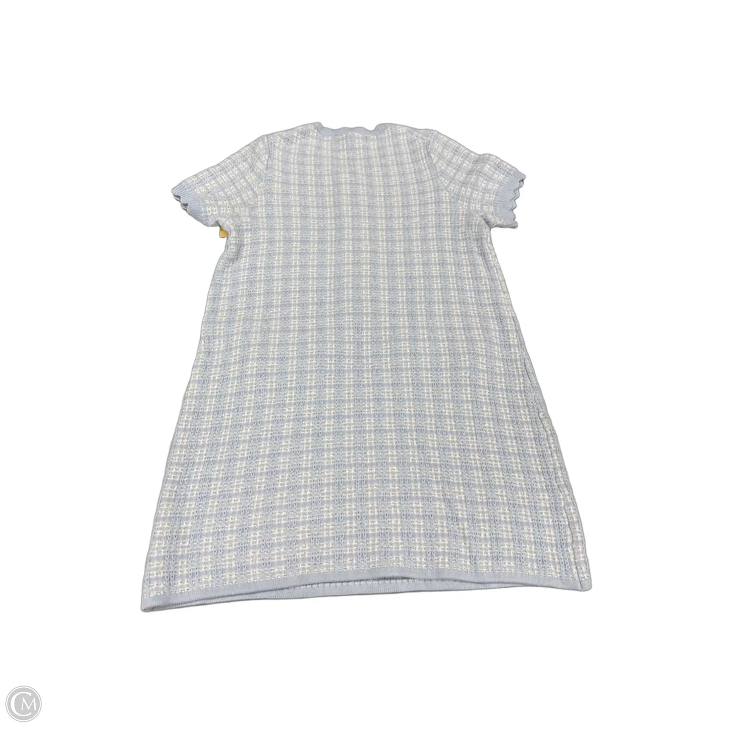 Dress Casual Short By Free Assembly In Blue & White, Size: M