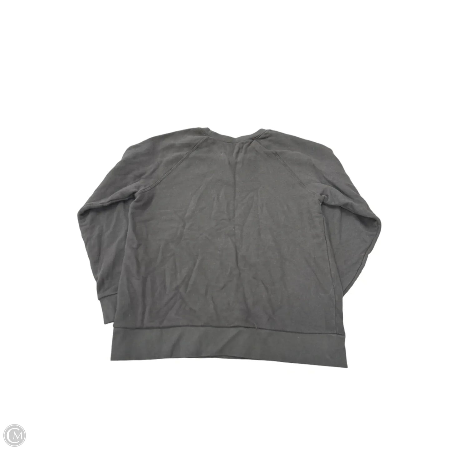 Sweatshirt Crewneck By Anthropologie In Black, Size: M