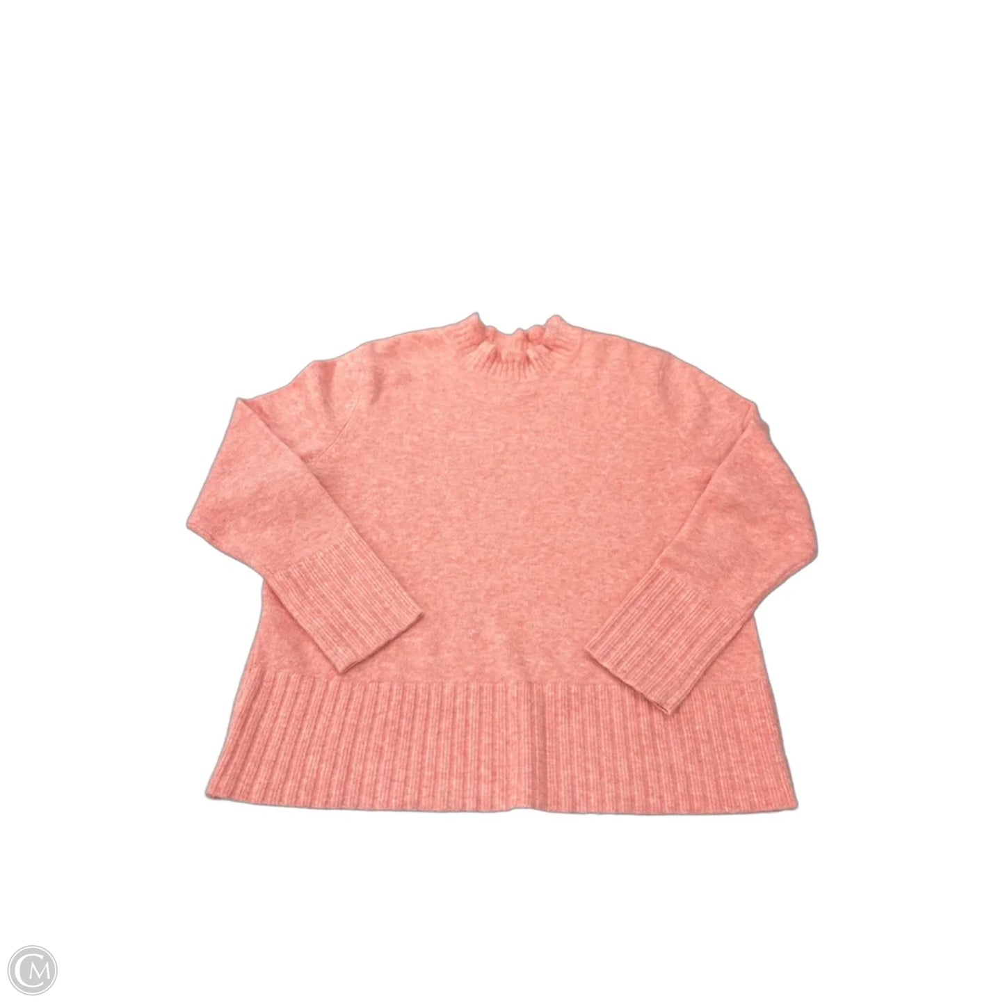 Sweater By Loft In Peach, Size: Xl