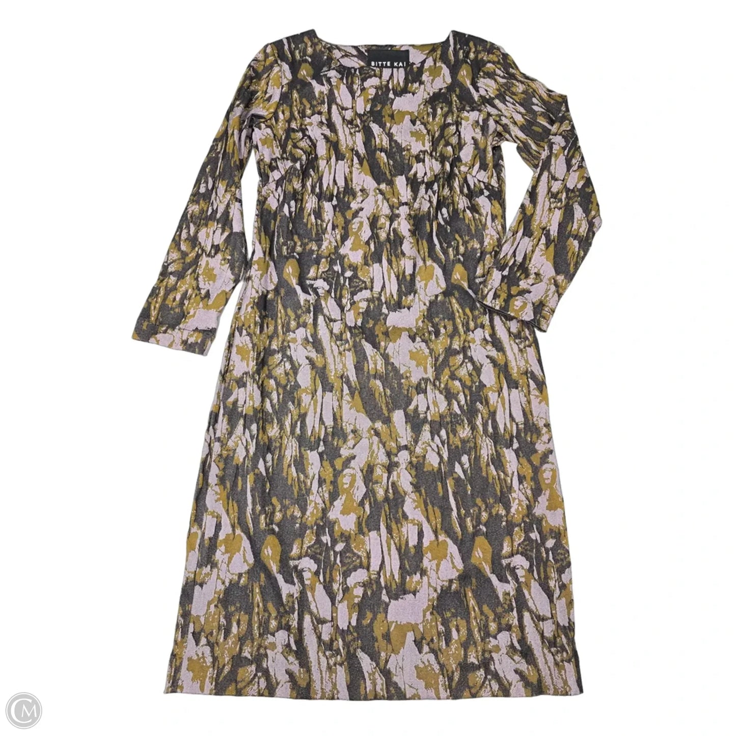 Dress Casual Short By Cma In Grey & Purple, Size: M