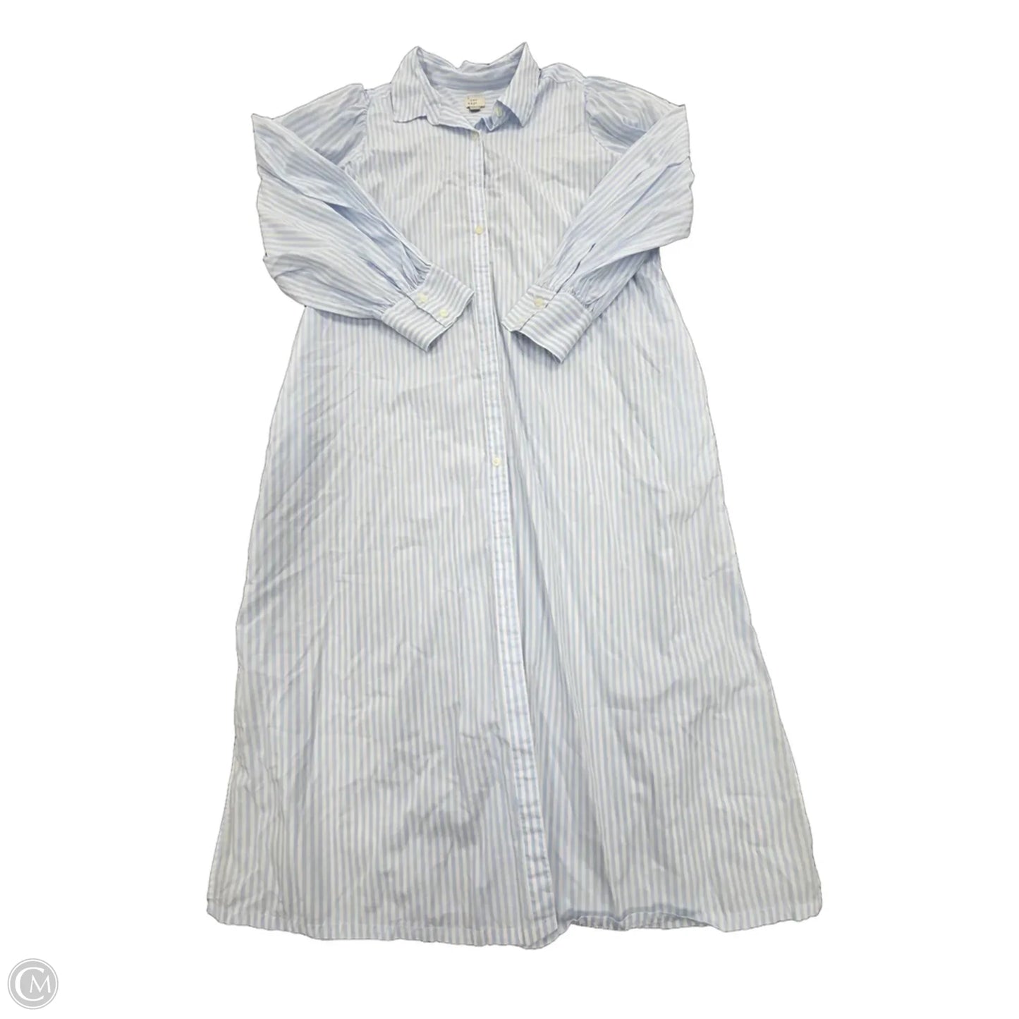 Dress Casual Midi By A New Day In Striped Pattern, Size: Xl