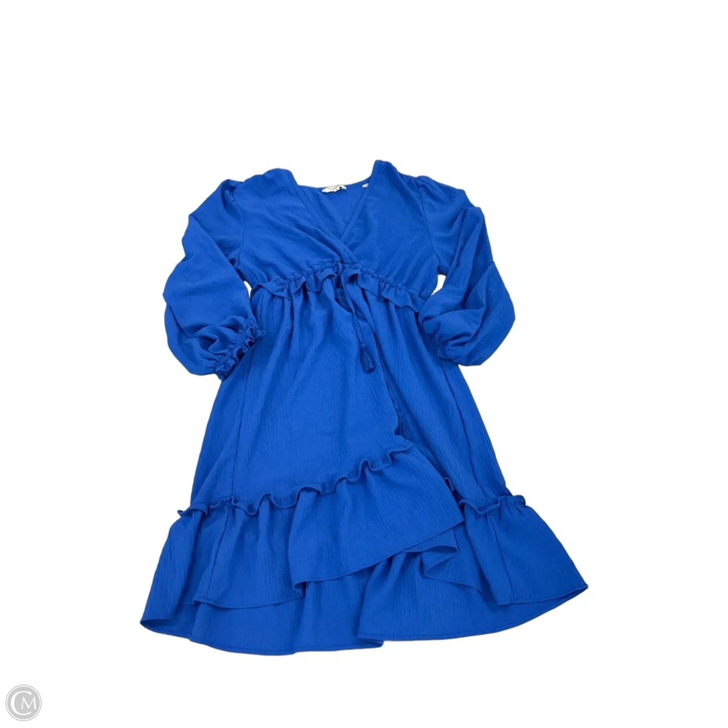 Dress Casual Short By Max Studio In Blue, Size: M