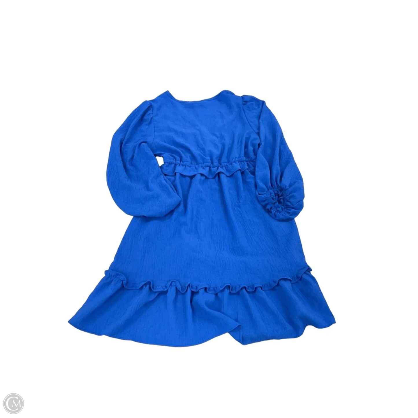 Dress Casual Short By Max Studio In Blue, Size: M