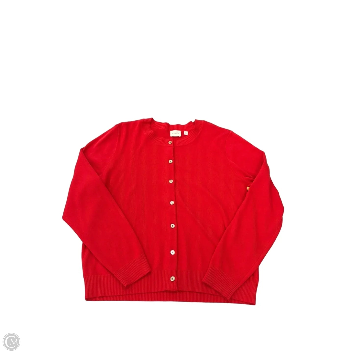 Cardigan By Cyrus In Red, Size: Xl