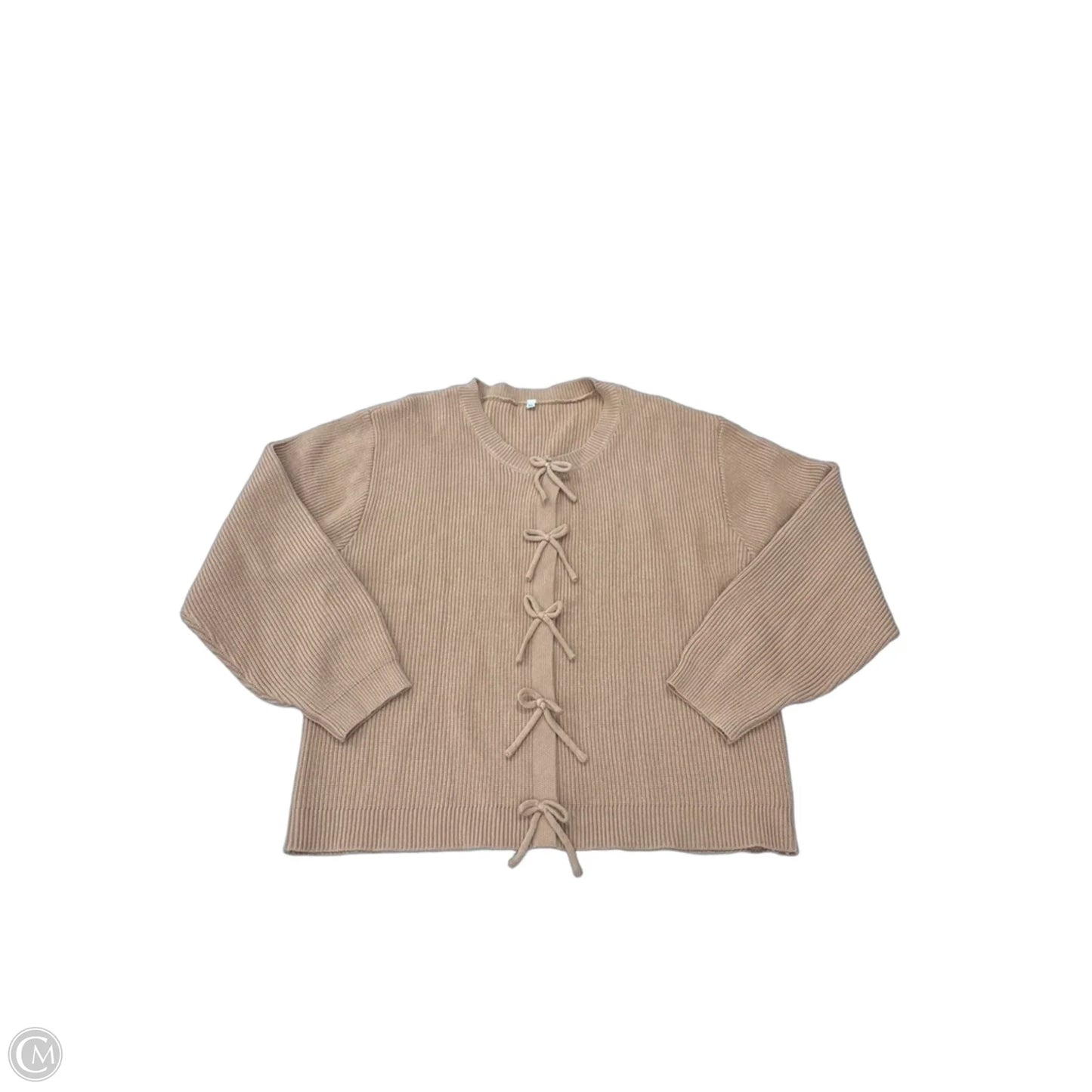 Cardigan By Cmf In Tan, Size: Xl