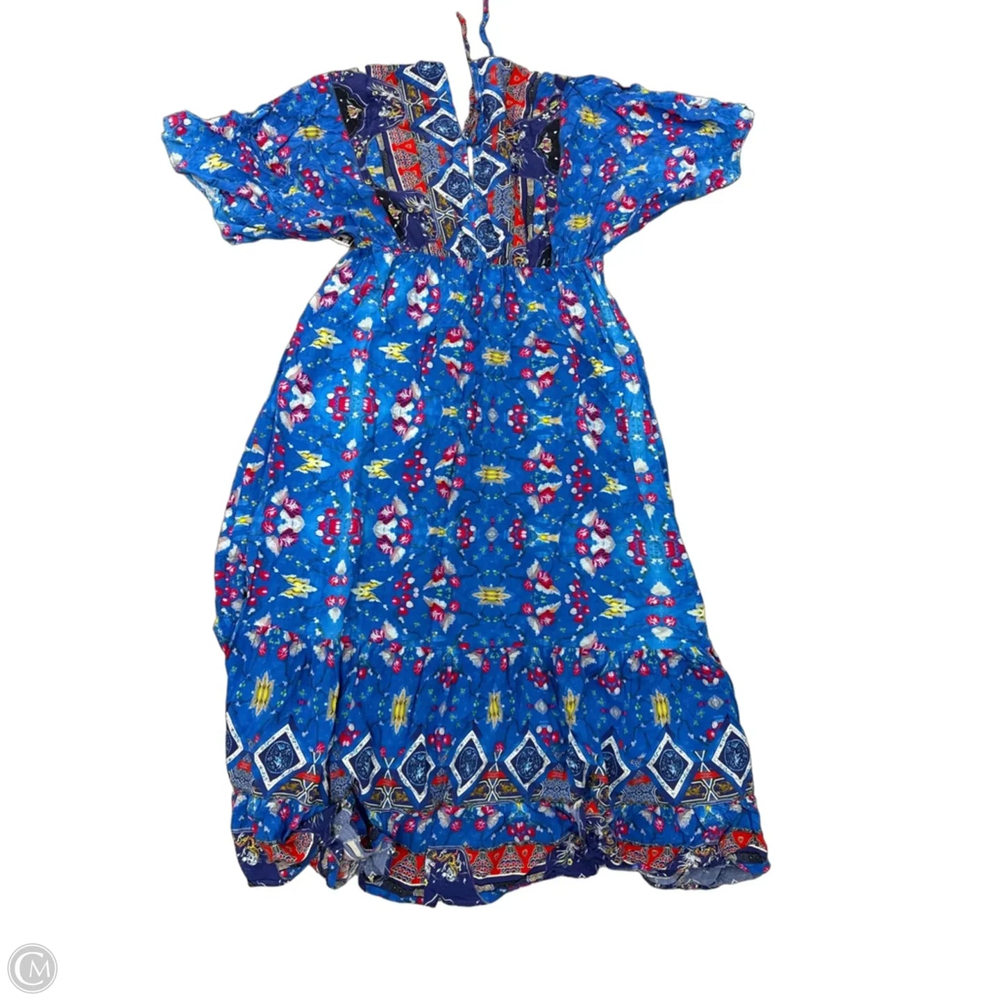 Dress Casual Midi By Cme In Blue, Size: Xs
